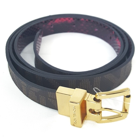 Michael Kors Accessories - ⬇️ $35 Michael Kors Double Sided Belt MK Logo